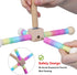 KINTOR Finches Bird Toy Perch,Parrot Interactive Spinning Toys,Bird Cage Accessories for Small and Medium