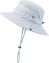 Kids Sun Hat, Fishing Hats for Boys Girls, UPF 50+ Wide Brim Bucket Hats for Hiking Safari