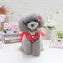Tangpan Beam Waist Christmas Pet Costume, Dog Dance Skirt, Satin Camp Party Dress, Red, S