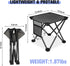 2 Pack KABOER Folding Camping Stool Portable Outdoor Camping Chair for Fishing BBQ Hiking Gardening and Beach,Travel