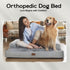 Large Orthopedic Dog Bed, Washable Memory Foam Couch Sofa for Medium XL XLarge Big Dogs with Removable Cover