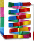 3 78.7 Inch Pcs Dance Ribbons Gymnastics Ribbon for Twirling Ribbon Dancer Wand for Kids Rhythmic Kids Outdoor Play