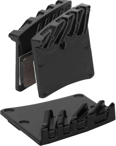 JFOYH Multi-metallic Copper Base Pad with Cooling Fins for ? RPO E4/M4, Shimano M755/M756, HOPE MONO M4