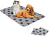SPXTEX Dog Crate Pads - Washable Non-Slip Puppy Pee Rugs, 2 Pieces, 18"x24"