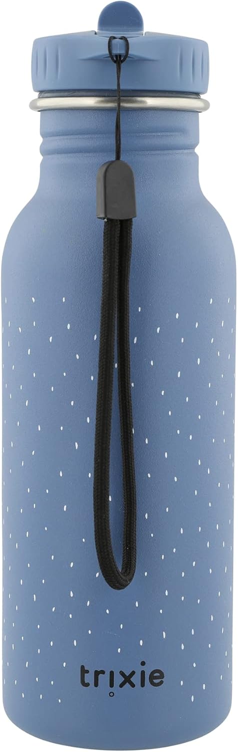 Trixie 500 ml - Stainless Steel Drinking Bottle Elephant Blue