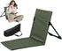 Yeory Folding Beach Chair - Breathable, Stable, Portable with Sponge Filling & Mesh Pocket - Lightweight, Soft, Sturdy