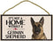 Imagine This Wood Sign for German Shepherd Dog Breeds