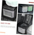 MAGICLULU Portable Folding Toilet for Camping Emergency Travel Potty Storage Box Lightweight Outdoor Toilet for Car