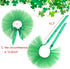 Vehomy Pet Dog Saint Patrick's Day Costume, Green Dog Top Hat, Shamrock Bandana, and Tutu Skirt for Girls