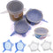 COMTIM Pet Food Can Lids, Silicone Stretch Covers for Dog Cat Food, Reusable Universal Size Fit Most Cans