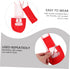 6pcs BESPORTBLE Washable Bird Diaper Suit Bowtie for Parrots Reusable Pet Diaper for Cockatiels Conures Soft