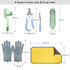 FleExplore Cat Grooming Kit & Puppy Grooming Kit, Including Cat Washing Kit,Nail Clippers For Cats,Special Silicone