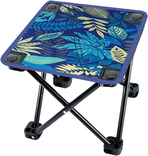 Aymzbd Camping Stool Recliner Foot Rest Mini Folding Stool Footrest Ottoman Ultralight Foldable