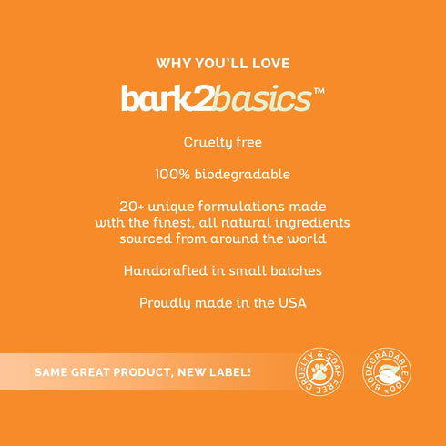 Bark2Basics d-Mat Dog Conditioner - 16 oz, Natural, Multi-Purpose, Eliminates Static, Aids in DeShedding