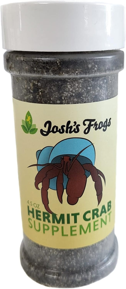 Josh's Frogs Hermit Crab Mineral Supplement Blend (4.5 oz)- Greensand Earthworm Castings