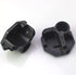 4 14 MM FDXGYH Pcs Camping Chair Replacement Feet with Screws Repair Feet for Folding Chair Stool ( Black)