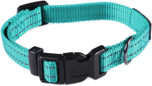 Max and Neo NEO Nylon Buckle Reflective Dog Collar - We Donate a Collar to a Dog Rescue for Every Collar Sold