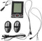 Exercise Bike Monitor, Speedometer LCD Display, With Heart Rate Sensor Time Distance