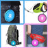 Collapsible Dog Bowl 2 Pack - Portable Silicone Pet Bowl with Carabiner for Small and Medium Dogs
