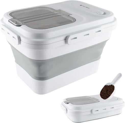 Geyecete Large dog food storage container dog food storage with Lids Handle