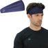 Headbands for Men and Women, Moisture Wicking Sports Headband for Running, Cross Training, Yoga