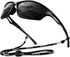 LINVO Polarized Wrap Around Sports Sunglasses for Men Women with UV400 Protection for Running Cycling Fishing Golf