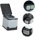 Garneck Compact Portable Folding Toilet - Ideal for Camping and Outdoor Adventures