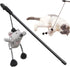 PAZ'S GIFT Cat Wand Toy, Cute Mouse Tease Interactive Indoor Toy for Cats, Fun Kitten Play with Chase Movement