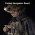 SINAIRSOFT Tactical Vest Phone Holder MOLLE Plate Carrier Phone Mount Folded Navigation Board