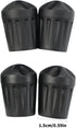 XINNIKESI 4pcs Camping Chairs, Universals Chair Leg Covers Antislip Wear Resistant Chair Leg Protectors for Camping