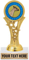 Crown Awards Goat Trophies, 5 1/2" Starbeam Dairy Goat Trophy, Engraving Included