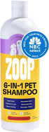 Dog Shampoo and Conditioner - 6-in-1 All Natural Pet Wash (16 oz) for Deep Clean, Odor Eliminating, Itch Relief