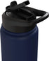 Salmon Fishing Gear Chinook at the Hook Salmon Fishing Stainless Steel Insulated Water Bottle
