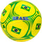 Icon Sports Brazil Soccer Ball, Regulation Size 5 01-1