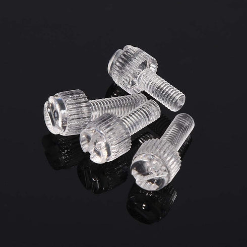 Zerodis Fish Tank Acrylic Pipe Clip Holder, Aquarium Filter Mount Tube Clip for Inflow/Outflow Tube