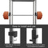 SELEWARE Solid Steel J Hooks for 2" x 2" or 3" x 3" Tube Power Cage, Set of 2 Barbell Holders