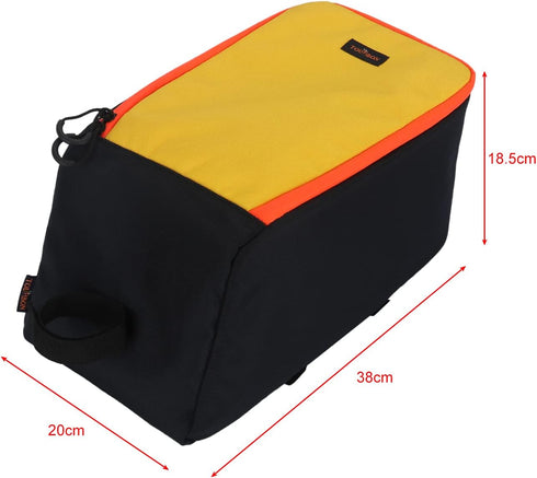 TOURBON Bike Trunk Bag, Bicycle Rack Rear Pannier