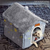 Dog House Indoor - Foldable Soft Kennel Bed, Warm Cat Nest Puppy Cave with Cushion for Small Medium Large Dogs Cats