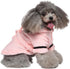 CheeseandU Dog Bathrobe for Small Dogs Winter Luxury Soft Flannel Thickened Hooded Pajamas Quick Drying and Super