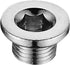 Rear Derailleur Hanger M8 Chainring Mounting Fastener Dropout, Pack of 2 (2 Nuts / 2 Bolts)