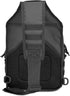 Pack Pack 07-Black) REEBOW GEAR Tactical Sling Bag w/Gun Holster Small Military Rover Shoulder Sling Molle Assault