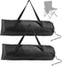 Lyreh 2pcs Camping Chair Replacement Bag, 43.31x14.96in Portable Folding Large Storage Bag with
