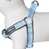 Blueberry Pet Adjustable Dog Harness – Soft & Comfy 3M Reflective, Baby Blue, Medium, Chest Girth 19.5" - 25.5"