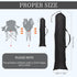 NICENEEDED Folding Camp Chair Replacement Bag for Camping Chairs, Portable Large Mouth Bag with Shoulder Strap, Chair