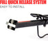 Rear Bike Rack - 110 lbs / 50KGS Aluminum Alloy Adjustable Cargo Racks for 26"-29" Frames