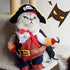 Idepet New Funny Pet Clothes, Pirate Dog Cat Costume Suit, Medium, Corsair Dressing Up Party Apparel with Hat