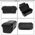 Tbest Eboxer Protective Waterproof Case, Outdoor Shockproof Airtight Survival Box for Fishing, Hiking, Black