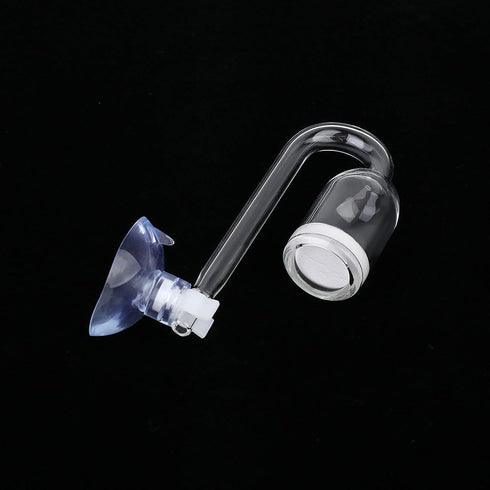 Nano CO2 Diffuser Glass Reactor for Planted Aquarium Tank