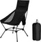 High Back Folding Camping Chair with Pillow, Lightweight Portable Chair for Adults,