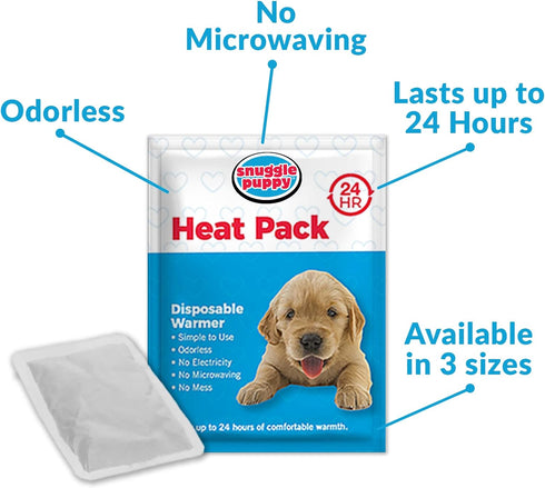 SmartPetLove Snuggle Puppy Heartbeat Stuffed Toy for Dogs | Pet Anxiety Relief and Calming Aid - Golden